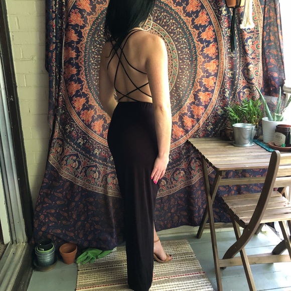 💖 Sexy straps thong black bodysuit 💖 - Picture 6 of 7